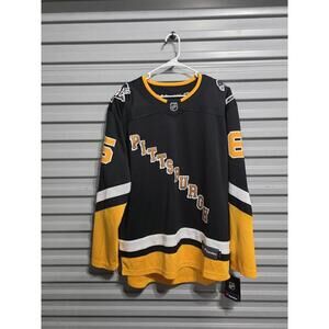 Fanatics Erik Karlsson Black Pittsburgh Penguins Breakaway Jersey Men's Size L
